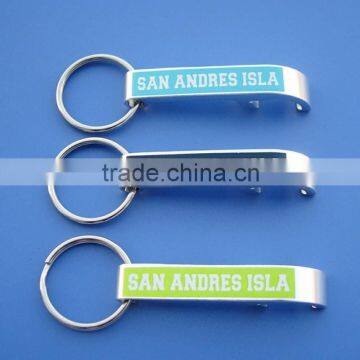 Custom bar bottle key ring bar bottle opener keyring