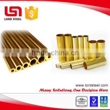 heat exchangers brass tube C12200 seamless brass tube