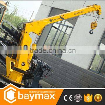 2 ton crane for tug/ ship/ boat/ yacht/ barge