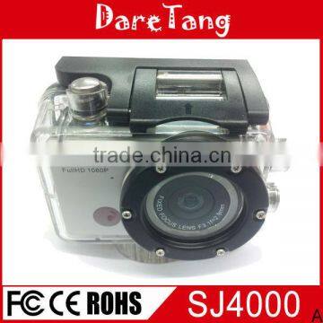 SJ4000 the main product in the world that 1080P FHD Sunplus chipest 35 meter sport camera mini camera