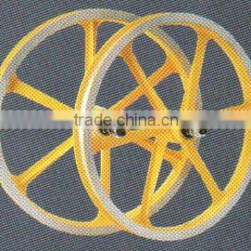 Bicycle Wheel Rim FOLDING BIKE UNIWHEEL(Front & Rear Disk Brake / NO CNC)