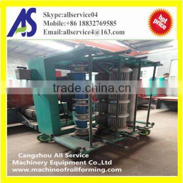 roof sheet crimping curved machine