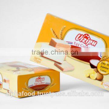 Vizipu Egg 136g cookies - NEW TASTE, NEW FLAVOR BISCUITS