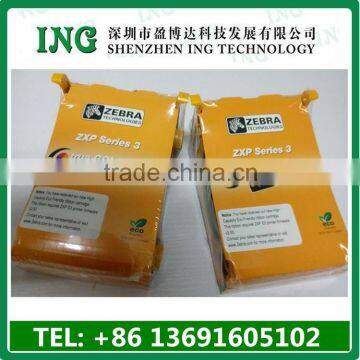 Zebra ZXP Series 3 color ribbon-YMCKO-280 prints 80033-340CN