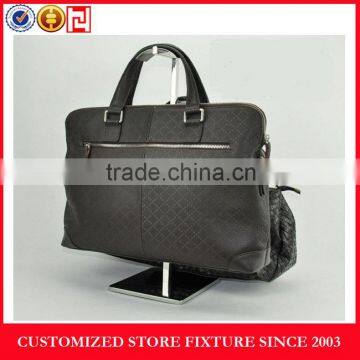 Light weight chrome plated design bag display stand