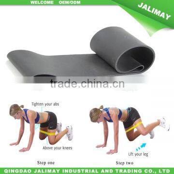 Yoga lateral resistance band stretch set for fitness