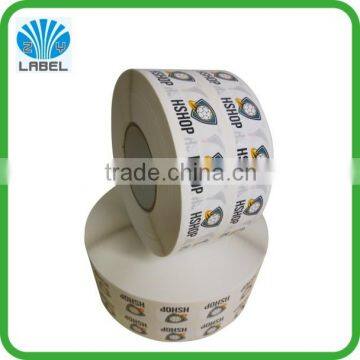 custom vinyl sticker printing cheap price adhesive logo sticker roll