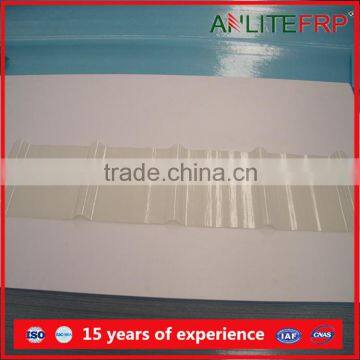 clear glassfiber reinforced tile for green house