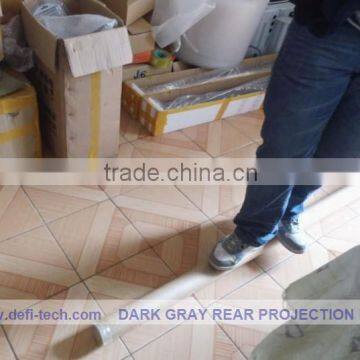 1.5M*12M Transparent color Rear projection foil/film for Glass window, Stores, Airport ,Exhibition hall ,Bank