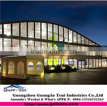 Direct Factory Price Best Selling curved tent equipment