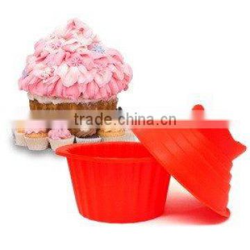 silicone bakeware cake mouls with cover