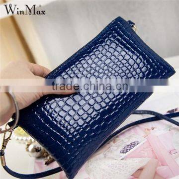 Low cost leather sling shoulder bag ladies purses handbags