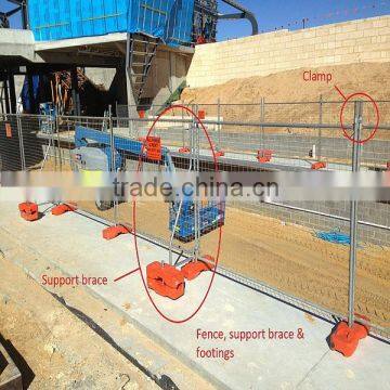 hot dipped galvanized temporary fence