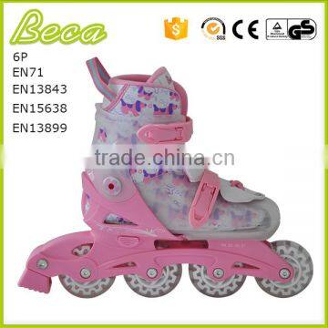 Foshan Beca wholesale freestyle girl aggressive adjustable roller skate