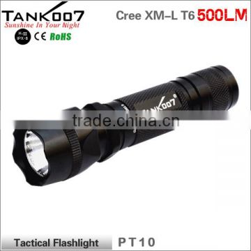 Military quality glock tactical flashlight Max 500LM and 280m distance 5 modes tactical flashlight