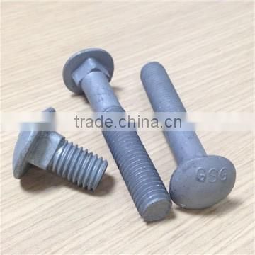 carriage bolts din 603 HDG color