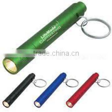 Aluminum Flashlight Key Ring