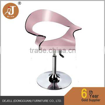 New Style Leisure Swivel Chair Cheap Pink Acrylic Chair