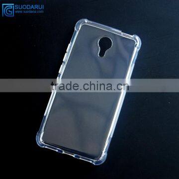 Silicon Clear TPU Cover For Xiaomi m3 Note Transparent Case