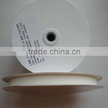 white silk velvet ribbon