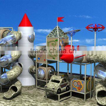 KAIQI GROUP Rocket theme children favorite attractions indoor Playground equipment