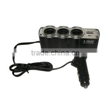 SYS professional design ac dc car cigarette lighter socket adapter
