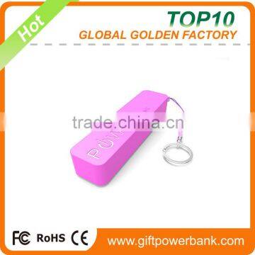 2015 top selling products 18650 battery power bank 2600