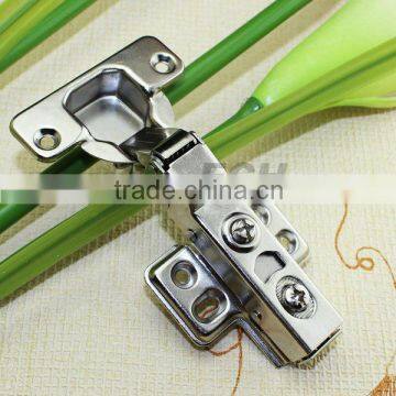 high quality Iron hydraulic half overlay kitchen corner cabinet hinges