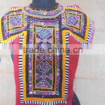 pakistani dress neck designs with mirror work embroidery