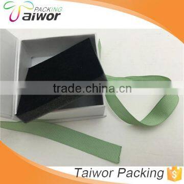 Black foam insert book shaped luxury cardboard packaging decorative boxes