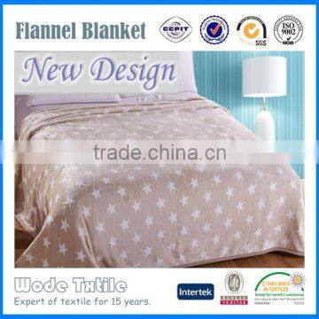 Wholesale Coral Fleece Blanket 100% Polyester Printing Flannel Blanket/Packing Blanket/Calcium Silicate Blanket