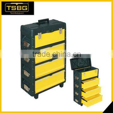 High quality white PP trolley tool case