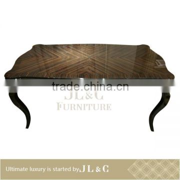 Luxury 2016 New design Birch Dining Table JT26-01 from China Supplier-JL&C Luxury Home Furniture