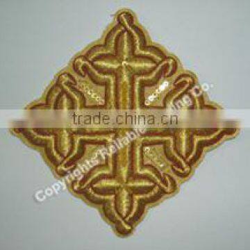 Church Hand Embroidery Emblems Badges