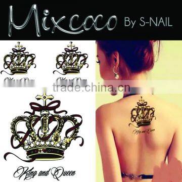 2016 Waterproof Temporary Tattoo ,wholesale Temporary Tattoo Sticker, Waterproof Tattoo Sticker in Gold Quality Choice photo-2