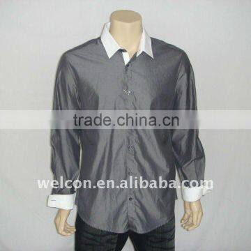 Men's city yarn dyed chambray shirt