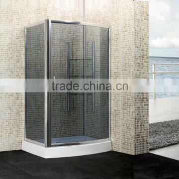 S262 easy fit and easy clean glass corner shower enclosure