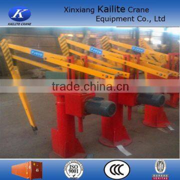 QTZ80/QTZ160/QTZ180 balance suspend jib crane/balance jib crane