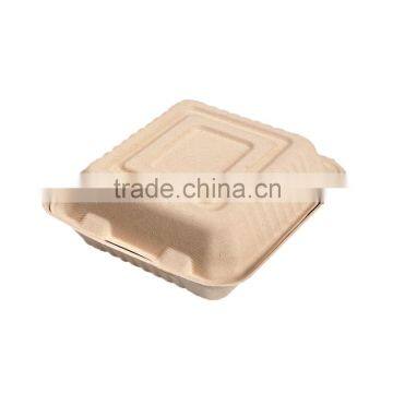 Environmental Disposable Paper Pulp Food Packaging photo-3
