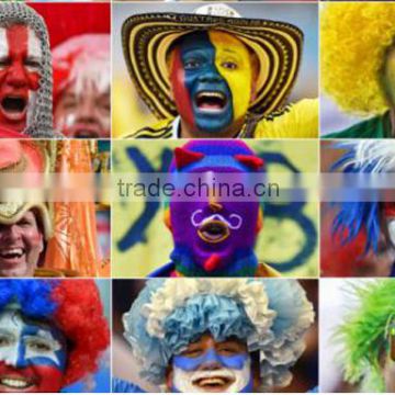 waterbased football fans face body paint flag face paint sticks