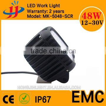 Wholesale Factory Direct 9-32V 48W Flood Crees LED Work Light With 3450lm photo-3