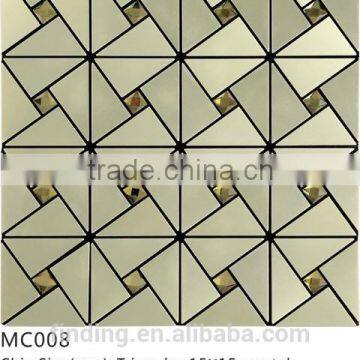 Best Quality Decoration Panel Aluminium Mosaic Tile MC001 photo-6