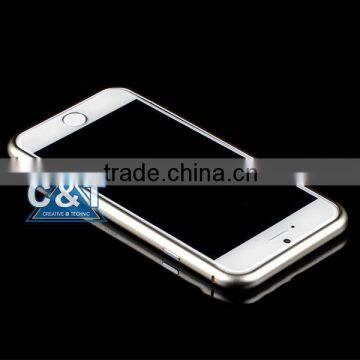 C&T Premium Silver Aluminum Metal Bumper Frame Case for Apple IPhone 6 (4.7-inch) , For IPhone 6 Iron Bumper photo-3