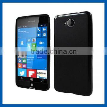 C&T Matte Black Slim TPU Flexible Soft Case for Microsoft Lumia 650