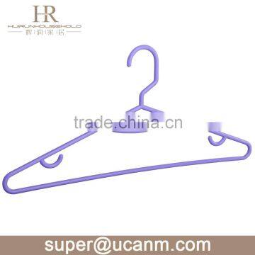 purple color plastic hanger