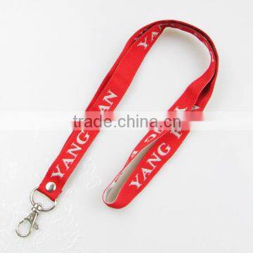 Cheap Custom Jacquard Lanyards Nylon Coach Lanyard Without Whistle photo-4