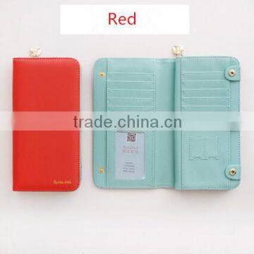2017 New Arrivals Brand Lady Wallet , Colorful and Fashion Multifunction pu Leather Women Wallet With 72 Card Slots . photo-5