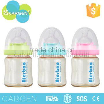 Factory custom 150ml PPSU wide neck baby bottle