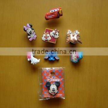 Lovely Eco-friendly Soft PVC Shoe Buttons