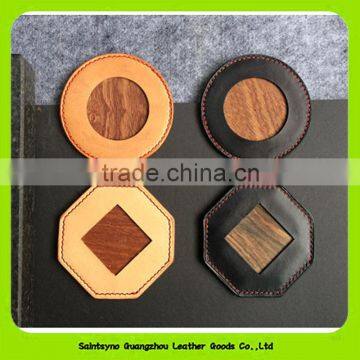 Beverages and Bar Used Customized Shape PU Beer Coaster Red Wine Glass Coaster 16032